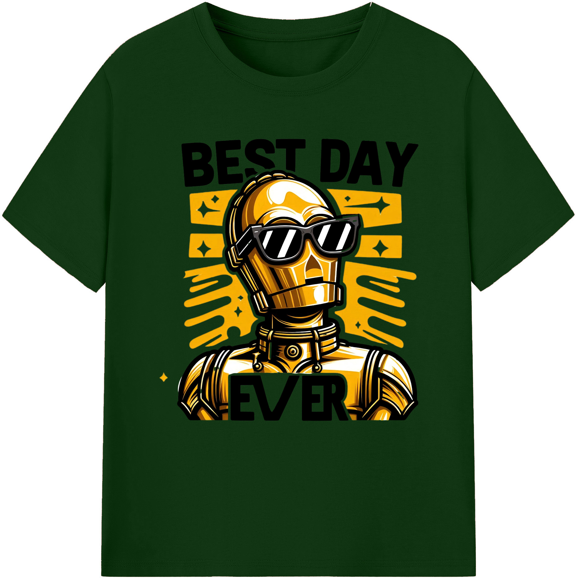 （画像用） スター・ウォーズ Star Wars 綿100％半袖Tシャツ（フロントプリント）